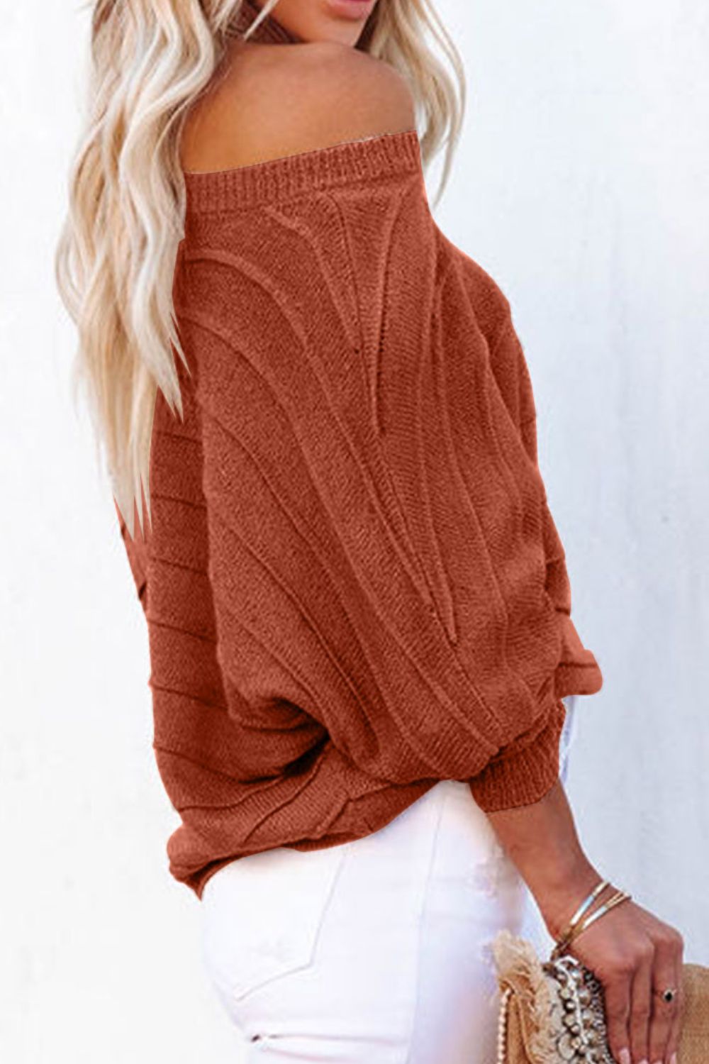 Off The Shoulder Sweater