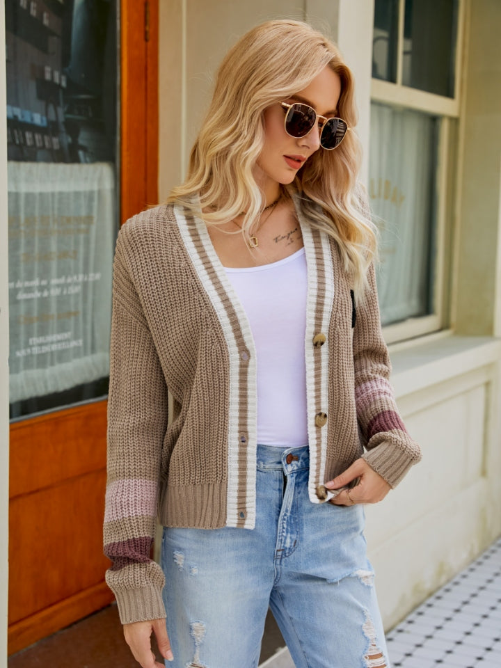 Dropped Shoulder Cardigan