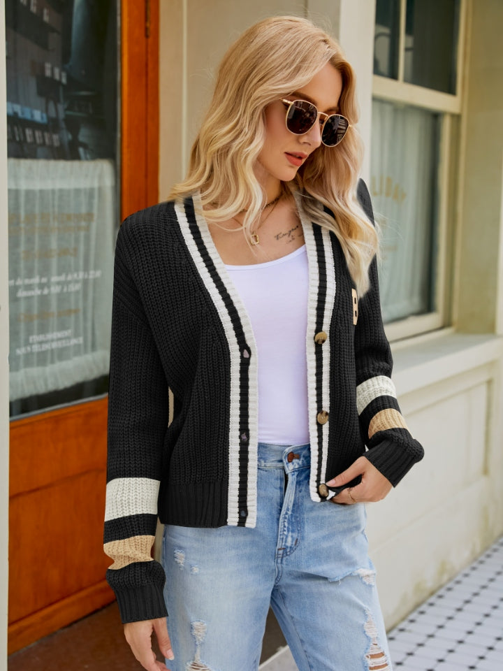 Dropped Shoulder Cardigan