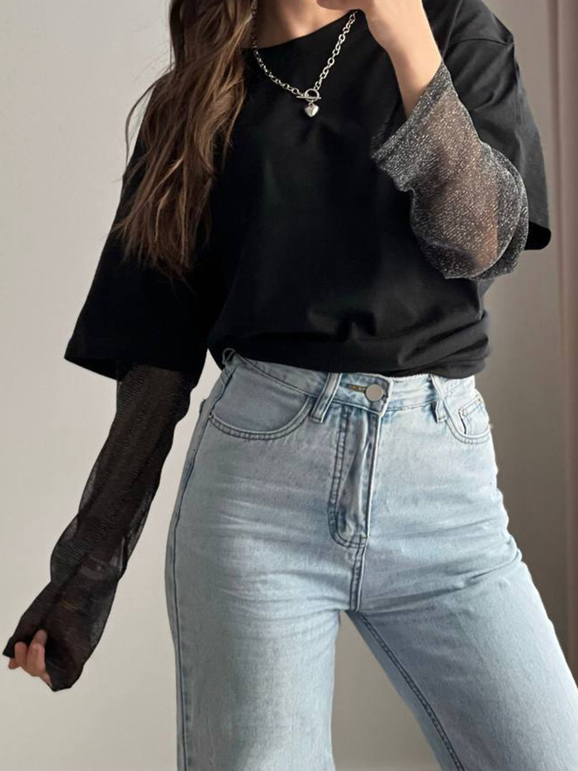 Faux Layered Mesh Top